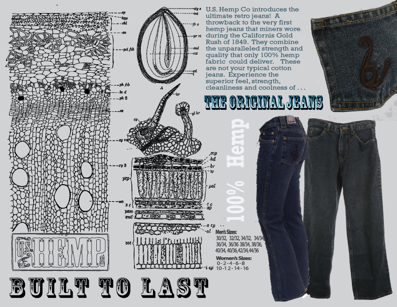 Hemp Jean